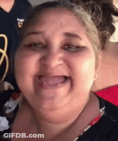 Toothless Laughing Lady GIF