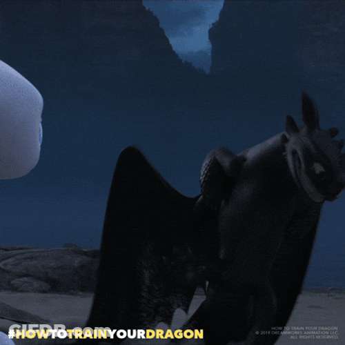 Toothless Love Courtship Dance Meme GIF
