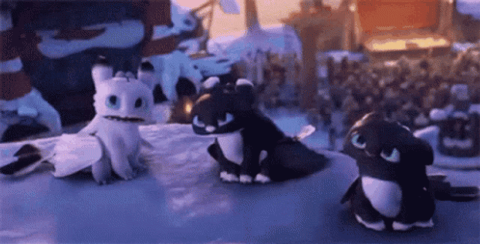 Toothless Meme Kids Were Shocked GIF