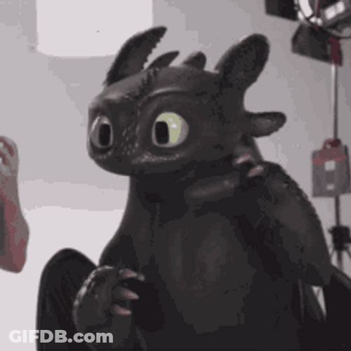 Toothless Mockery Imitating GIF