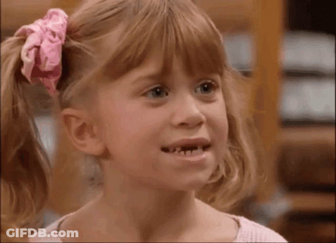 Toothless Olsen Twins GIF