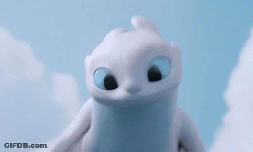 Toothless Smiling At Camera GIF