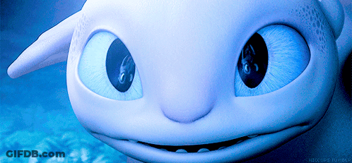 Toothless Smiling At Camera GIF