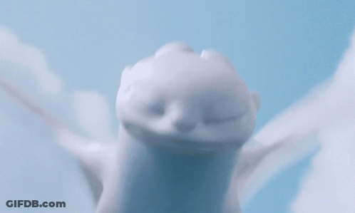 Toothless Smiling For Camera GIF
