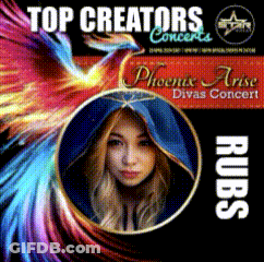 Top Creators Phoenix Arise Divas Concert Poster GIF