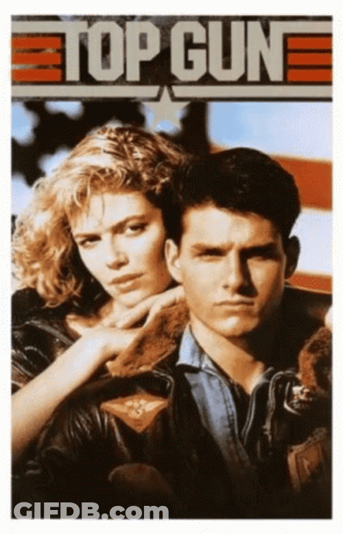 Top Gun 1986 Poster GIF