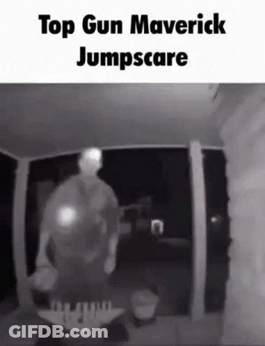 Top Gun Maverick Jumpscare GIF