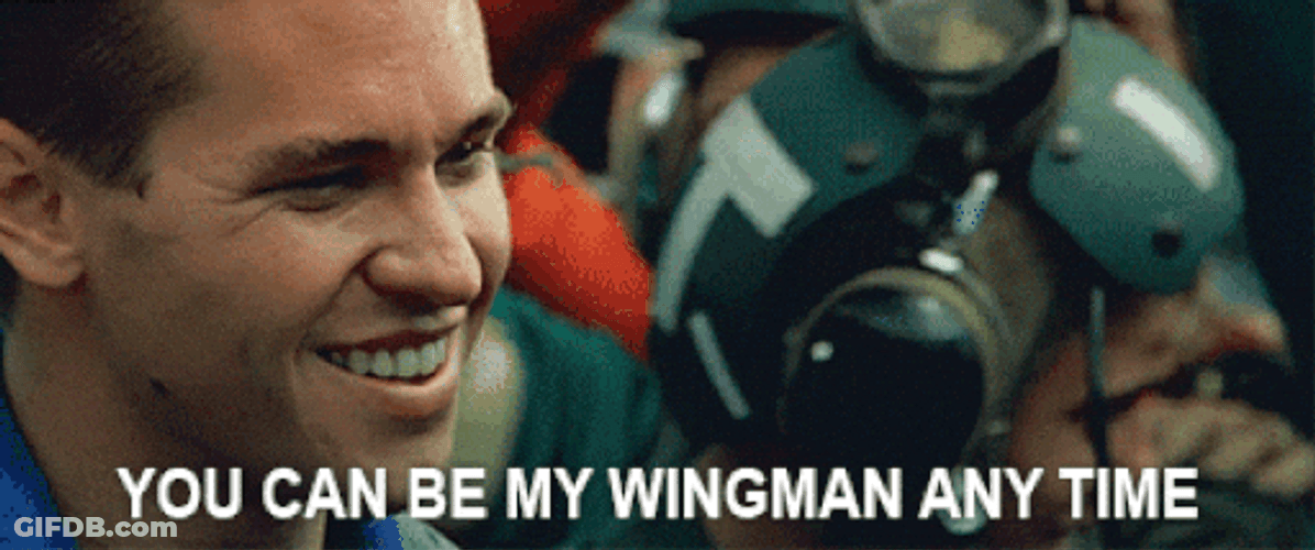 Top Gun Maverick Val Kilmer Cheering GIF