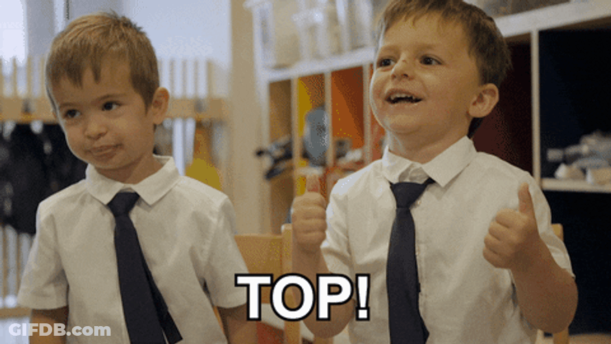 Top Two Thumbs Up GIF