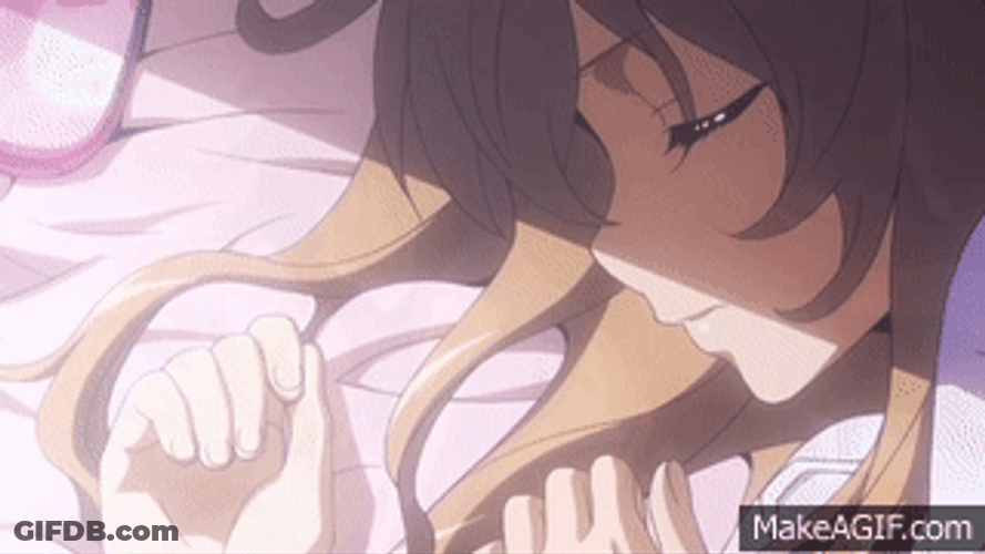 Toradora Lying Bed Sad GIF
