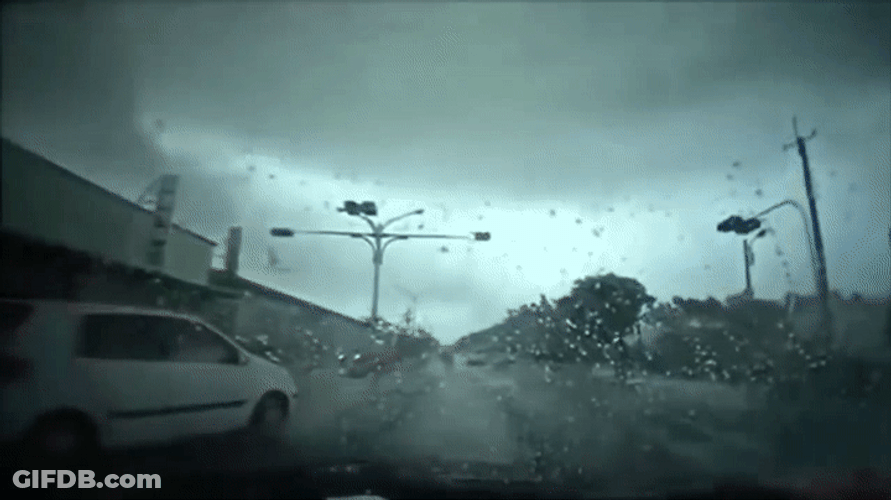 Tornado Disaster Highway GIF