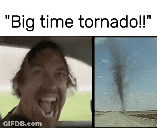 Tornado Reed Timmer Meme GIF