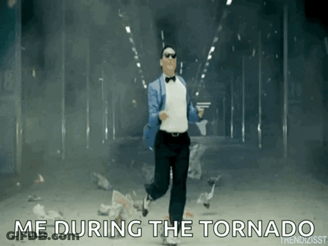 Tornado Wrangler Psy Gangnam Style GIF