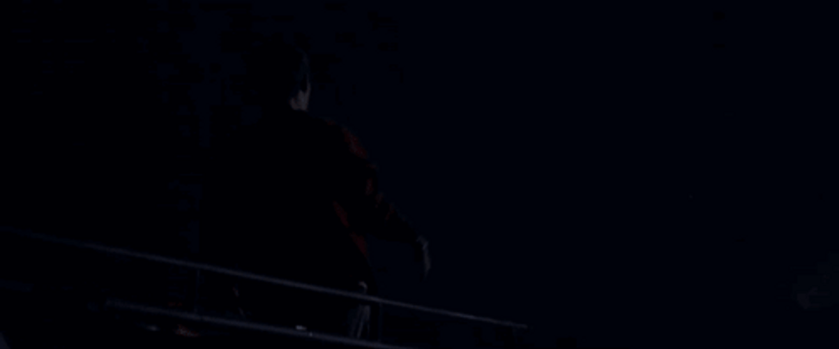 Tornado Wrangler Silhouette Lightning Strike GIF