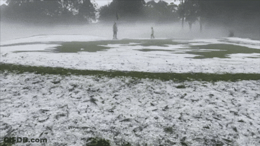 Tornado Wrangler Strolling On Golf Storm GIF