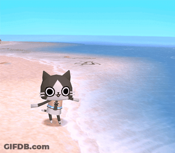 Toro Inoue Dancing On The Sea Shore GIF