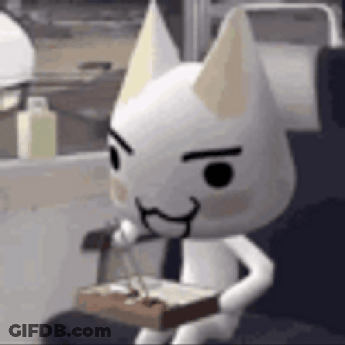 Toro Inoue Holding Roses GIF