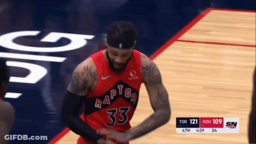 Toronto Raptors Gary Trent Jr GIF
