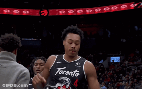 Toronto Raptors Player Dancing GIF