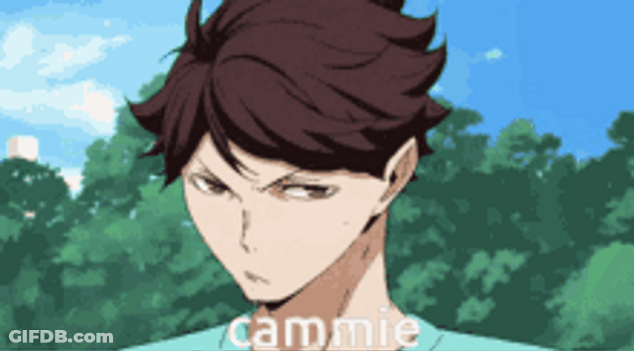 Tōru Oikawa Pouty Face GIF
