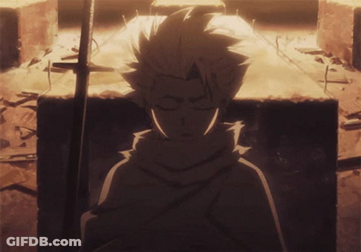 Toshiro Breathing Vapor Silhouette GIF