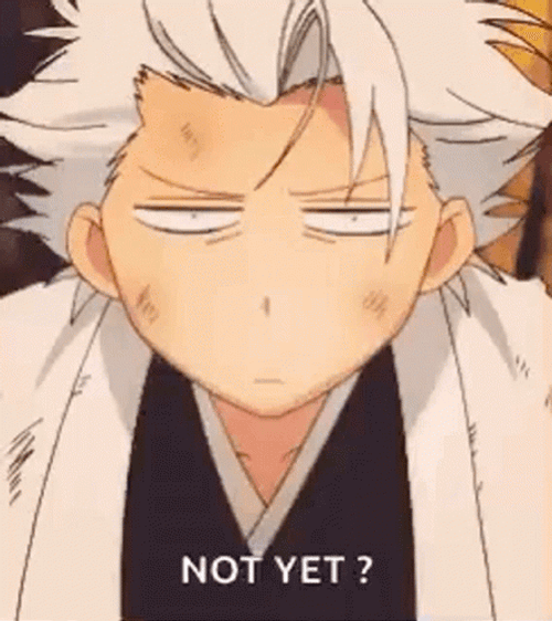 Toshiro Not Yet GIF