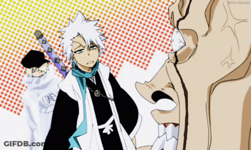 Toshiro With Angry Man GIF