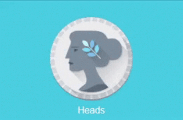 Toss Coin Flip To Heads GIF
