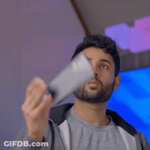 Tossing And Throwing Phone GIF