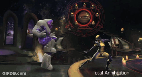 Total Annihilation Video Game Scene GIF