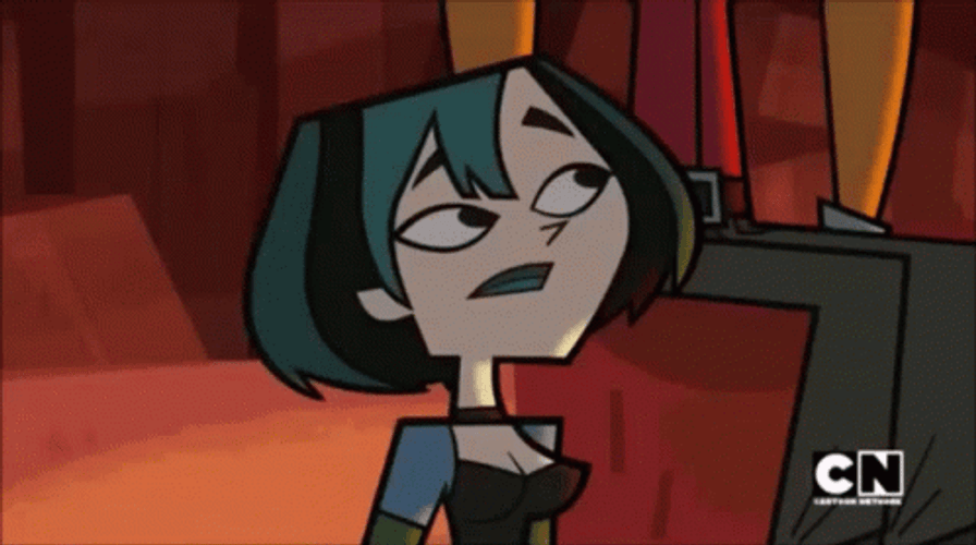 Total Drama Gwen Kissed Surprised GIF