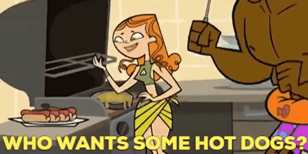 Total Drama Makes Me Want A Hot Dog GIF