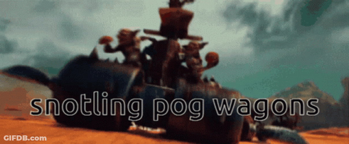 Total War Warhammer 2  Snotling Pump Wagons GIF