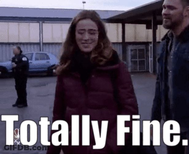 Totally Fine The Society Becca GIF