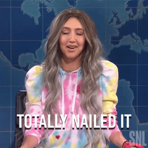 Totally Nailed It Landis Trotter GIF