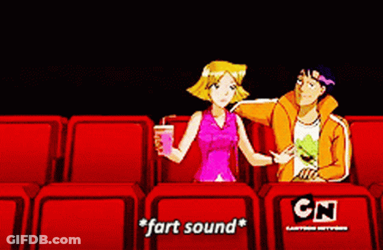 Totally Spies Fart Noises GIF