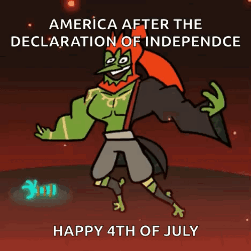 Totk America Declaring Independence GIF