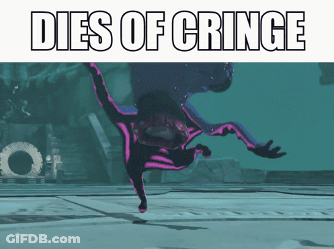 Totk Dies Of Cringe GIF