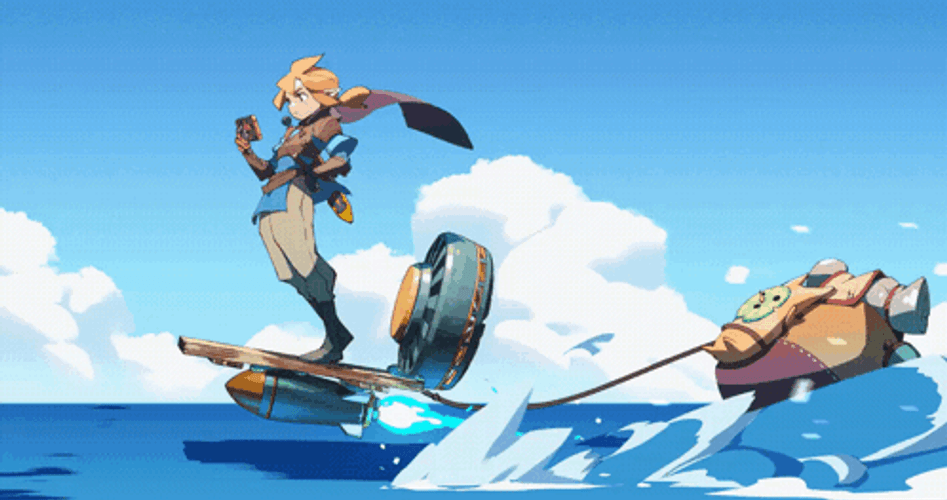Totk Sea Riding GIF