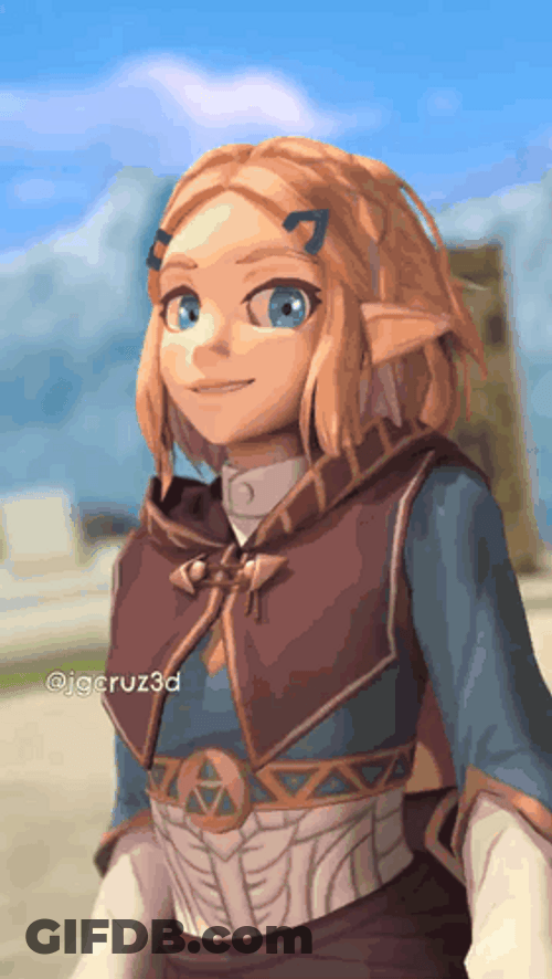 Totk Zelda Dancing GIF