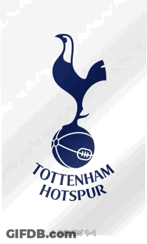 Tottenham Hotspur Logo Draw 1-1 GIF