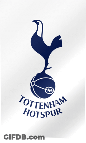 Tottenham Hotspur Logo With Soccer Ball GIF
