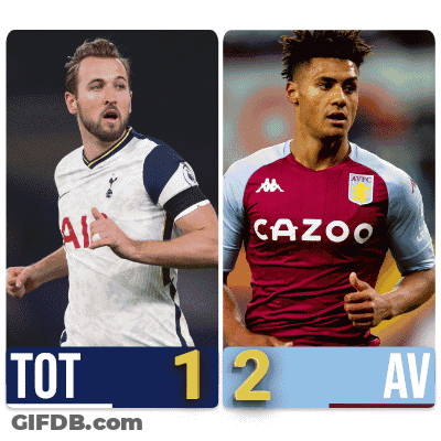 Tottenham Vs Aston Villa Soccer Players GIF