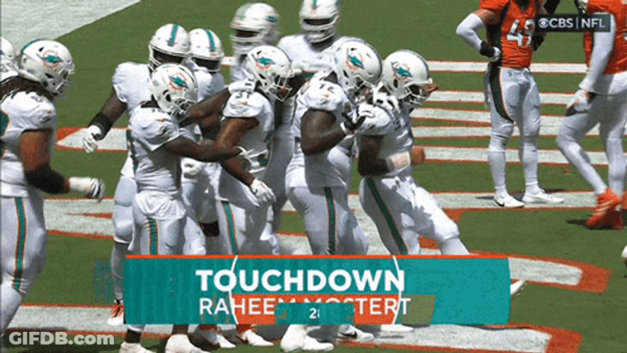 Touchdown Dancing Miami Dolphins Tua GIF