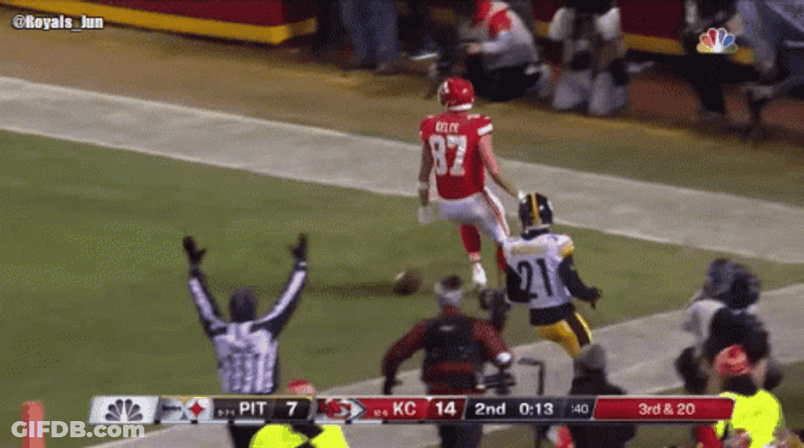 Touchdown Football Kansas City Chiefs GIF