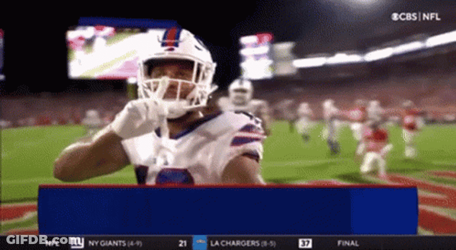 Touchdown Josh Allen GIF
