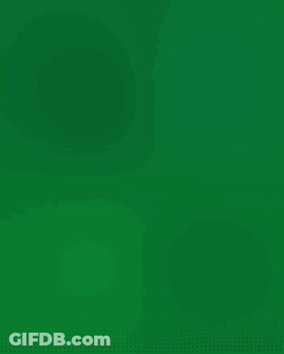 Touchdown Poster In Green And Yellow GIF