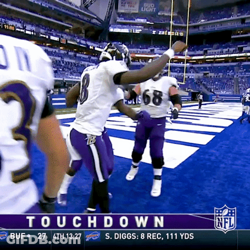 Touchdown Regular Season Dancing GIF