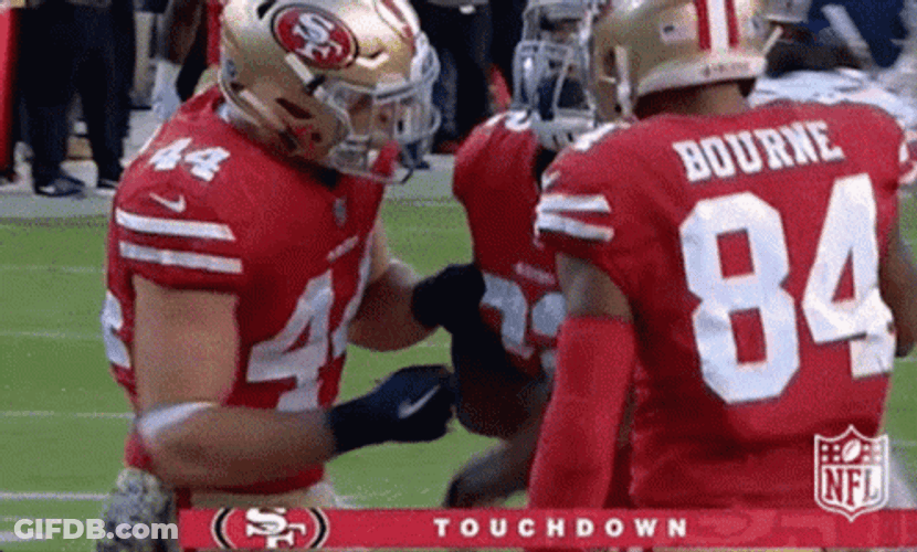 Touchdown San Francisco Football Sport GIF