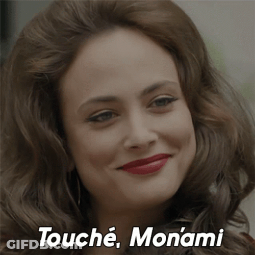 Touche Monami Nora Arnezeder GIF